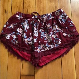 Floral shorts